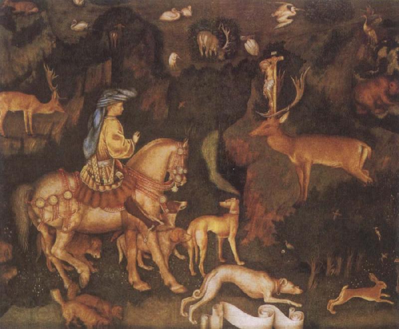 Antonio Pisanello The Vision of Saint Eustace France oil painting art